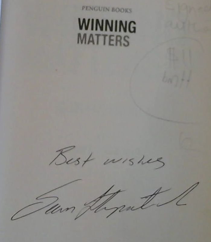 Fitzpatrick, Sean .. Winning Matters: Being the Best You can Be