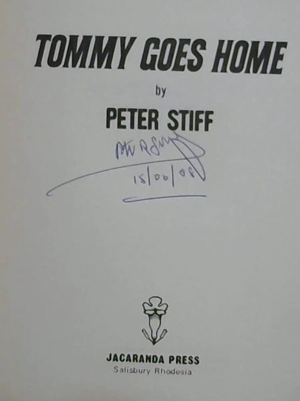 Stiff, Peter .. Tommy geht nach Hause - Peter Stiff