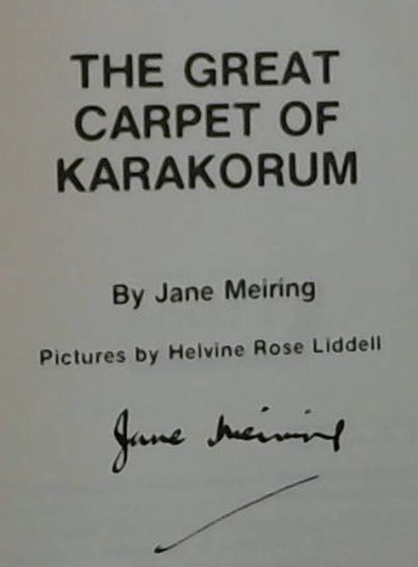 Image for The Great Carpet of Karakorum