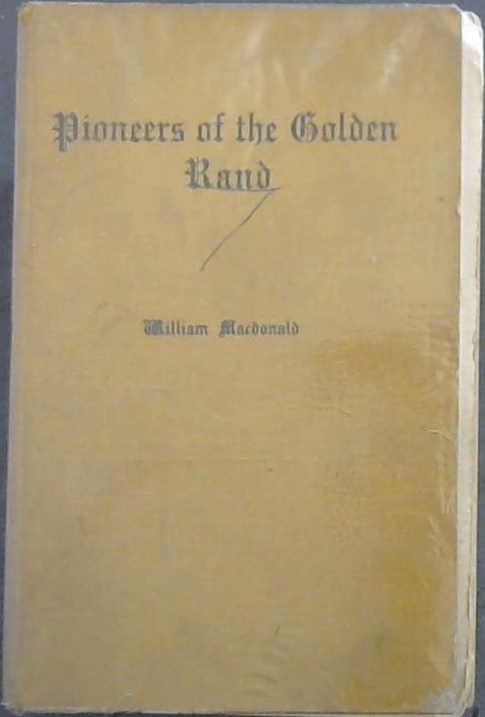 Image for Pioneers of the Golden Rand