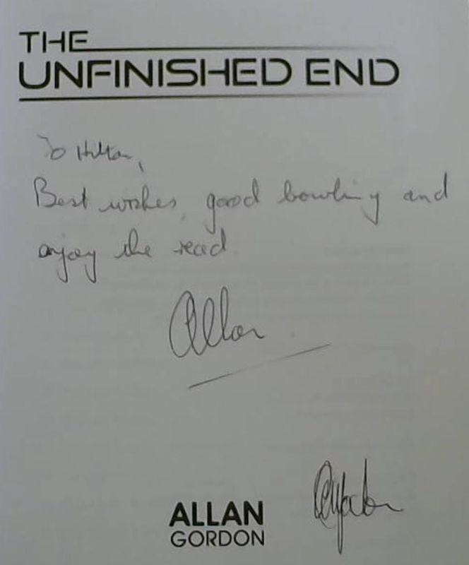 Gordon, Allan .. The Unfinished End - Picture 1 of 3