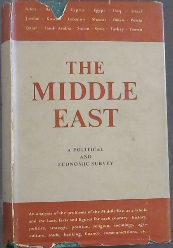 The Middle East: A Political and Economic Survey Image for The Middle East: A Political and Economic Survey
