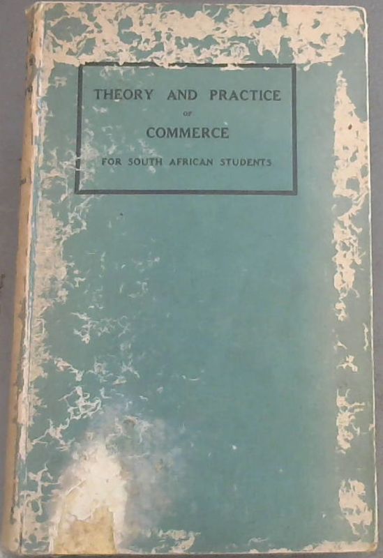Image for Theory and Practice of Commerce for South African Students