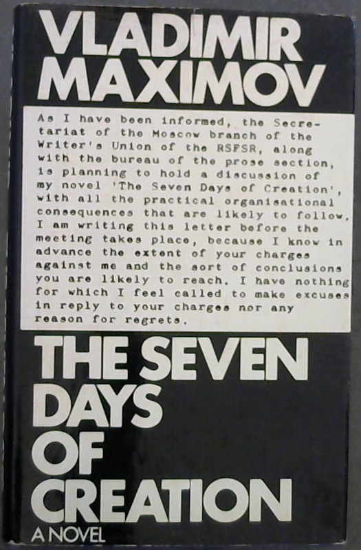 Maximov, Vladimir .. Seven Days of Creation