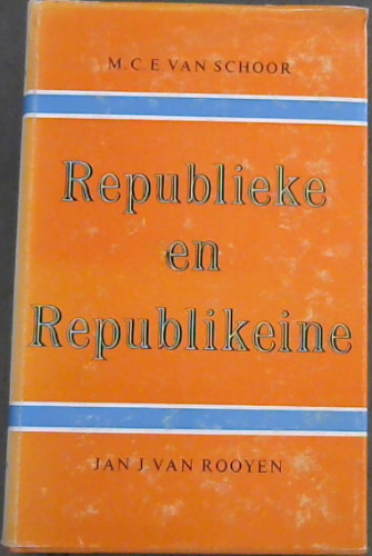 Image for Republiek en Republikeine