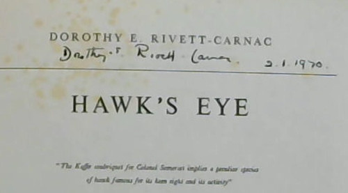 Image for Hawk's Eye