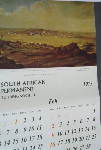Image for Transgariep - Calendar 1975