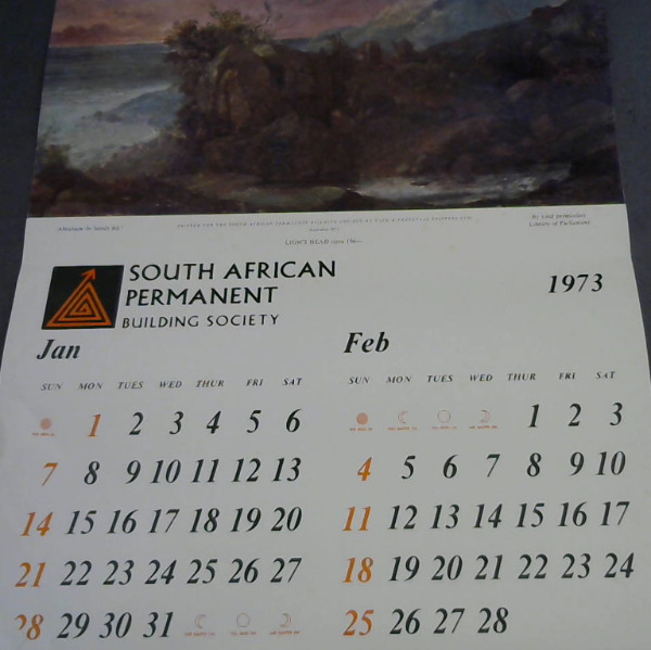 Image for The Way Through the Mountains - Calendar 1973