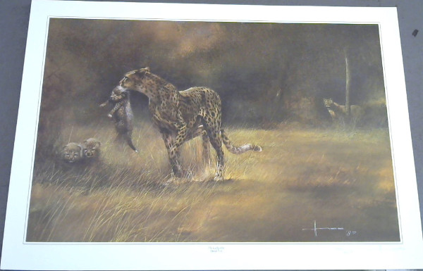 Wild Life Prints : Hennk Vos : "Drinking Partners", "The Lucky One" - Limited - Picture 1 of 3