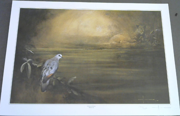 Wild Life Prints : Hennk Vos : "Drinking Partners", "The Lucky One" - Limited - Picture 2 of 3