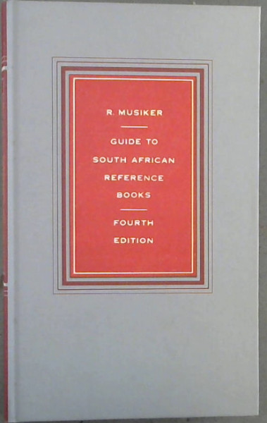 Image for Guide to South African Reference Books