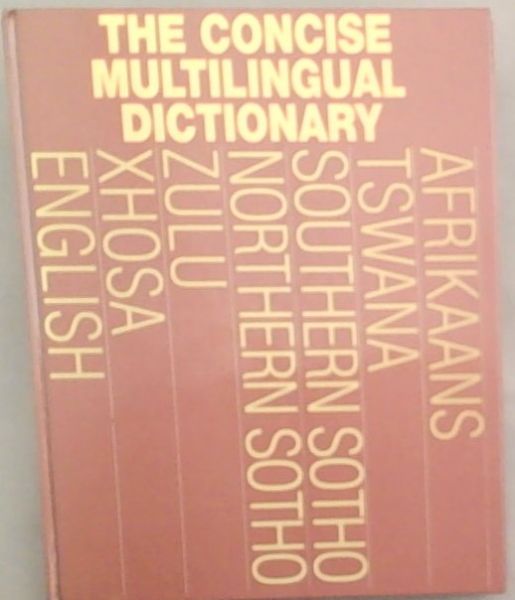 A Concise XhosaEnglish Dictionary
