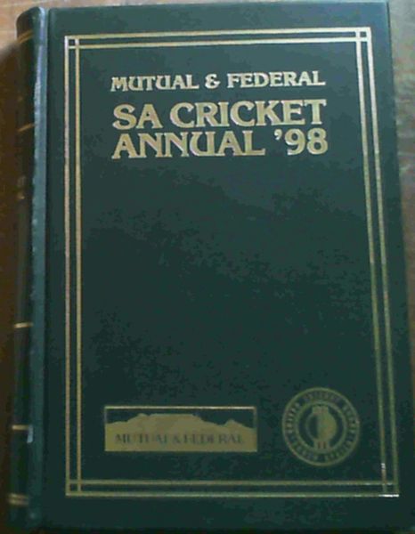 Bryden, Colin .. Mutual & Federal SA Cricket Annual 1998 - Bild 1 von 3