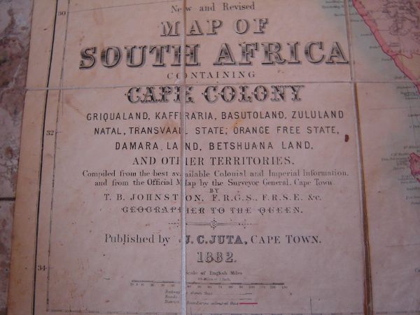 .. Map of South Africa - new and revised - Picture 1 of 3