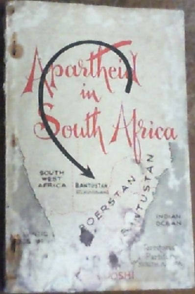 Joshi, P.S. .. Apartheid in South Africa - Picture 1 of 3