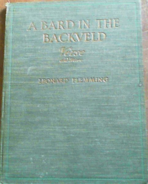 Image for A Bard in the Backveld - Verse and Worse