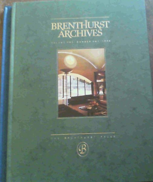 Image for Brenthurst Archives - Footnotes to History from the Brenthurst Library, Johannesburg the Private Africana Collection of Mr H. F. Oppenheimer - Volume One Number One 1994 ; Volume Two Number Two 1995