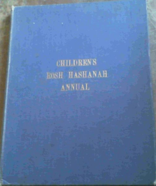 Image for Children's Rosh Hashanah Annual