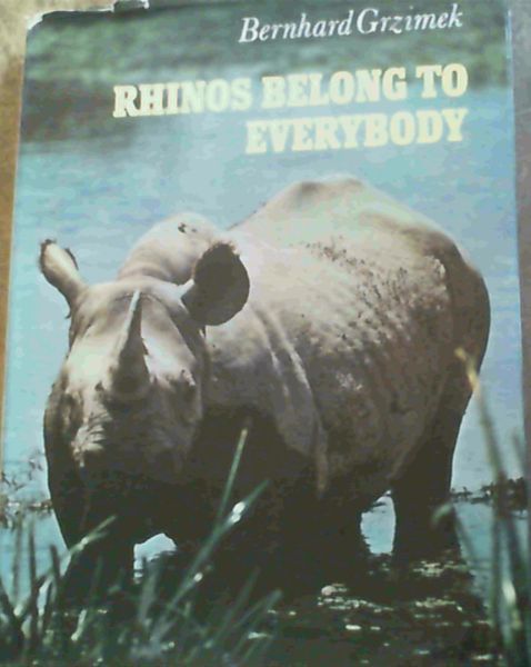 Image for Rhinos Belong to Everybody