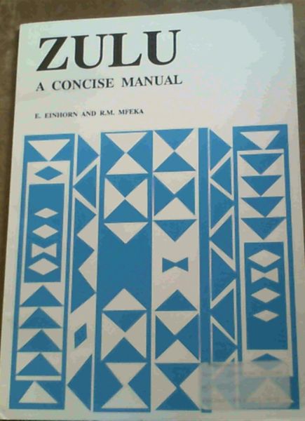 Image for Zulu: a Concise Manual