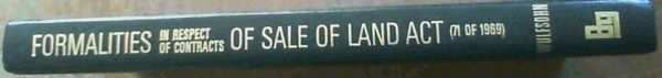 Formalities in respect of Contracts of Sale Land Act (71 of 1969) - Picture 1 of 3