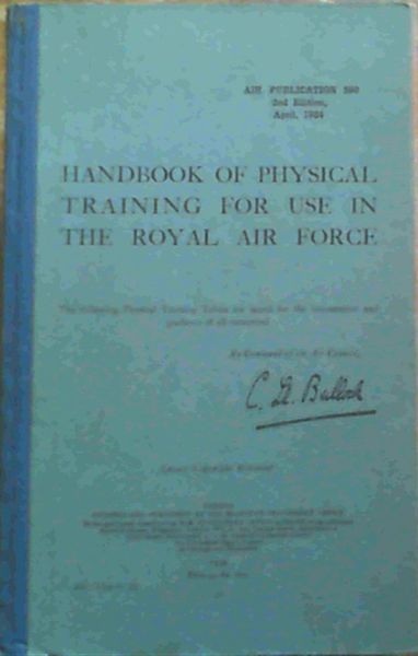 Handbook of Physical Training for use in the Royal Air Force - Picture 1 of 3