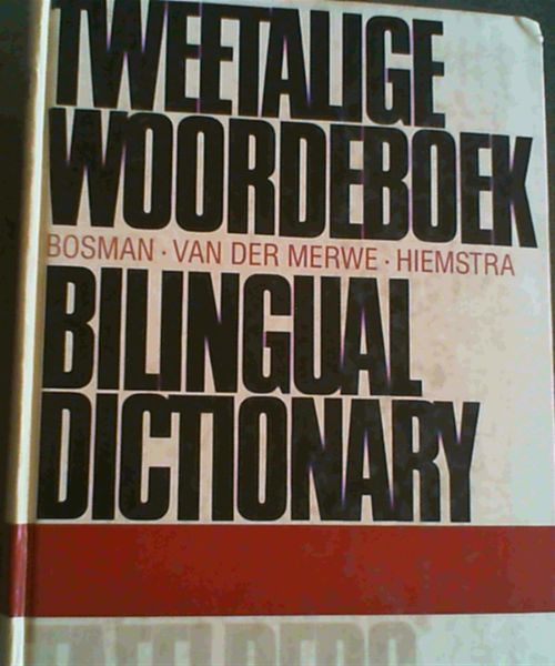 Bilingual Dictionary AfrikaansEnglish and EnglishAfrikaans