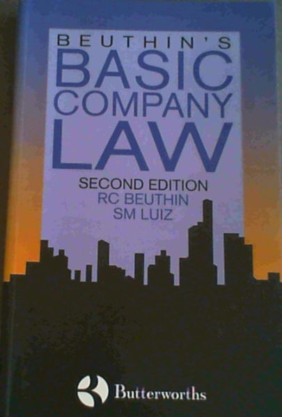 Image for Beuthin's Basic Company Law