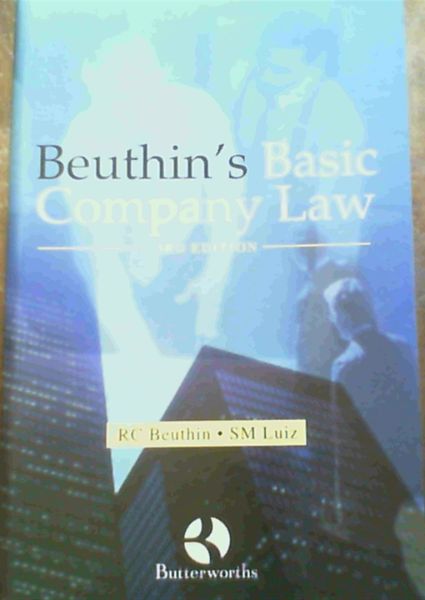 Image for Beuthin's Basic Company Law