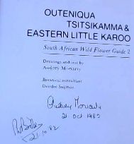 Image for Outeniqua Tsitsikamma & Eastern Little Karoo: South African Wild Flower Guide 2