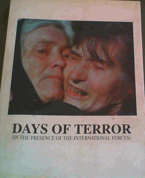 Image for Days of the Terror (In the Presence of the International Forces)