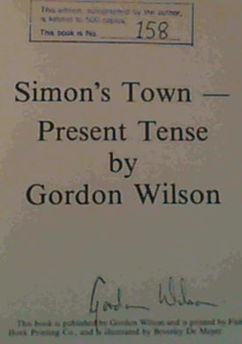 Image for Simon's Town - Present Tense