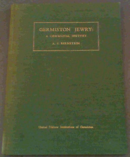 Image for Germiston Jewry : a Communal History