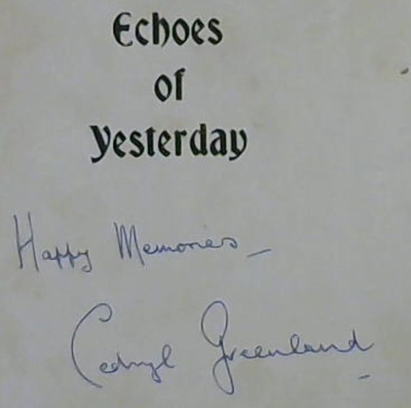 Image for Echoes of Yesterday