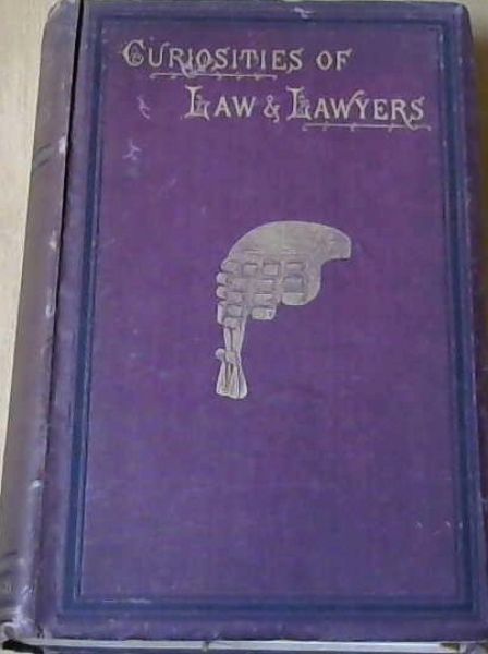 Image for Curiosities of Law and Lawyers